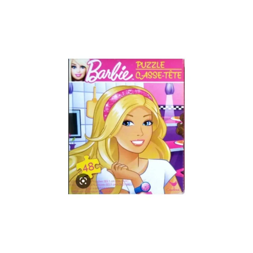 Barbie Jigsaw Puzzle‎ Casse Tete 48-piece NWT